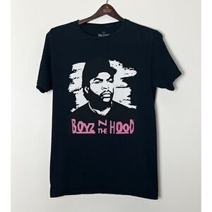 Boyz N The Hood T-Shirt Men's Small Black Pink‎ Graphic Movie Ice Cube Hip Hop